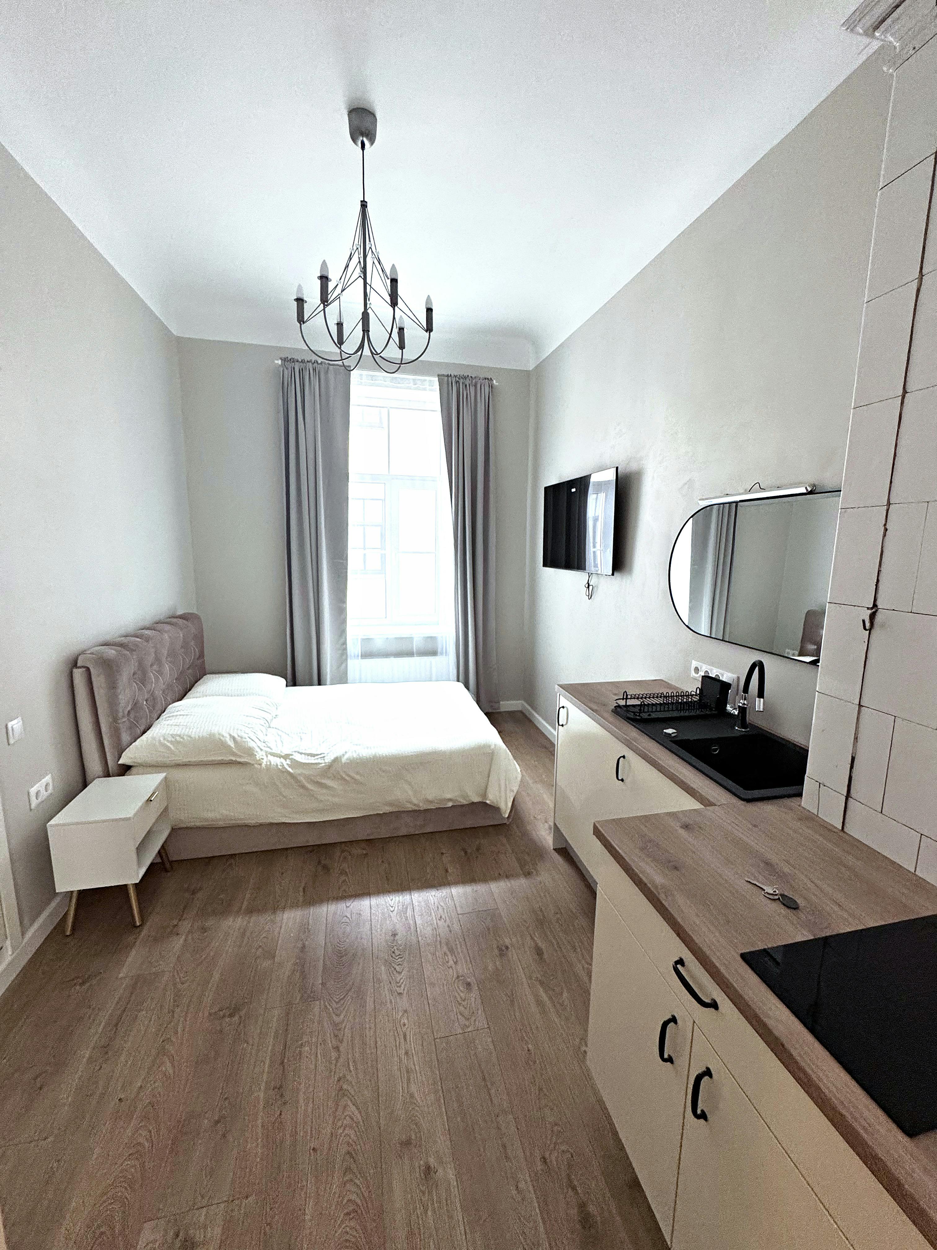 Studio te huur voor € 660 per maand in Riga, Alfrēda Kalniņa iela