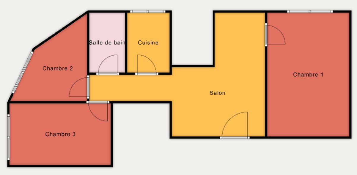 Private room in Rue de Tolbiac, Paris (1720748) DOCUMENTATION 1