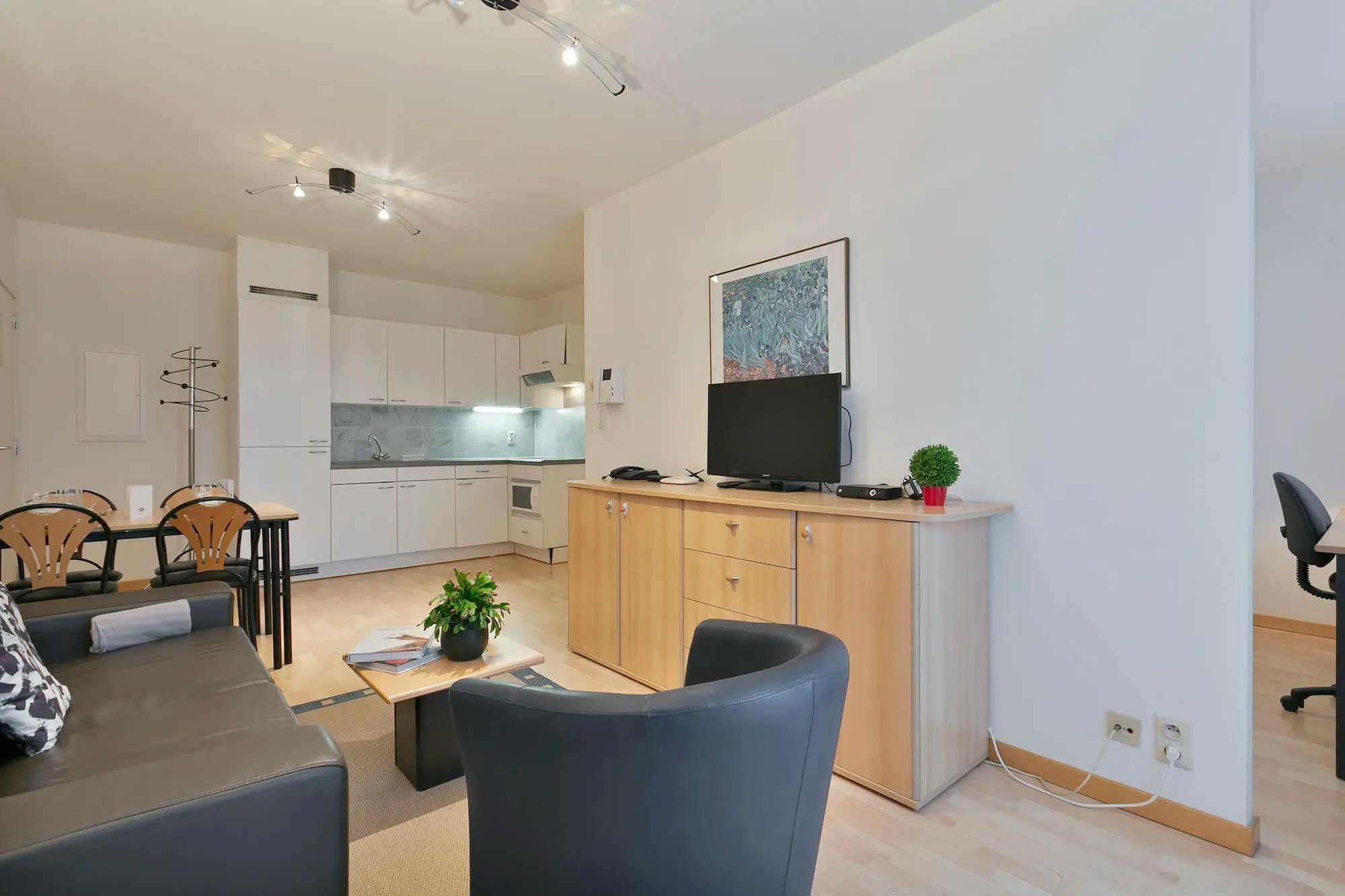 Wohnung zu mieten für 1.075 € pro Monat in Brussels, Avenue de la Renaissance