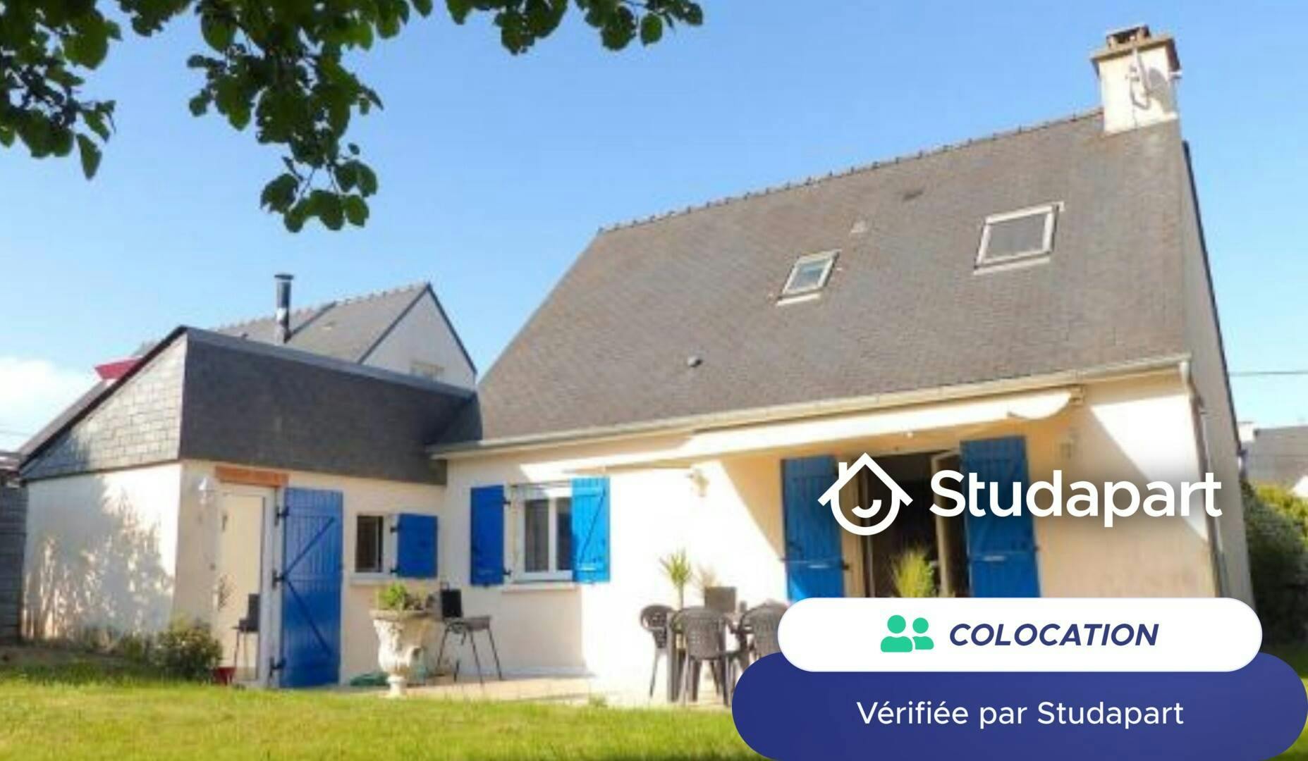 Отдельная комната сдается в аренду за 500 € в месяц в Plougoumelen, Rue Joseph le Brix