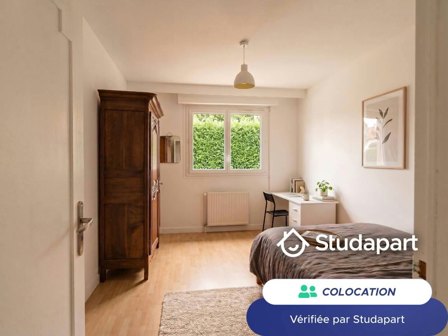 Private room for rent for €480 per month in Caen, Rue de Beuville
