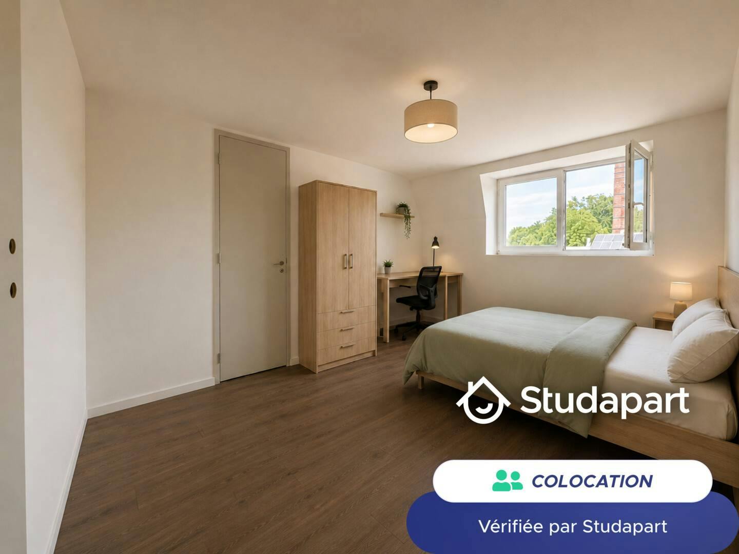 Private room for rent on Rue du Docteur Huart, Lille - Vue 4