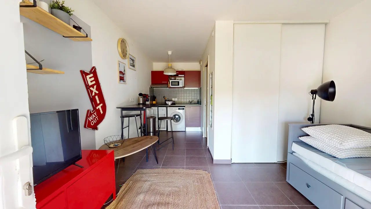Studio para alugar por € 580 por mês em Montpellier, Rue de la Theriaque
