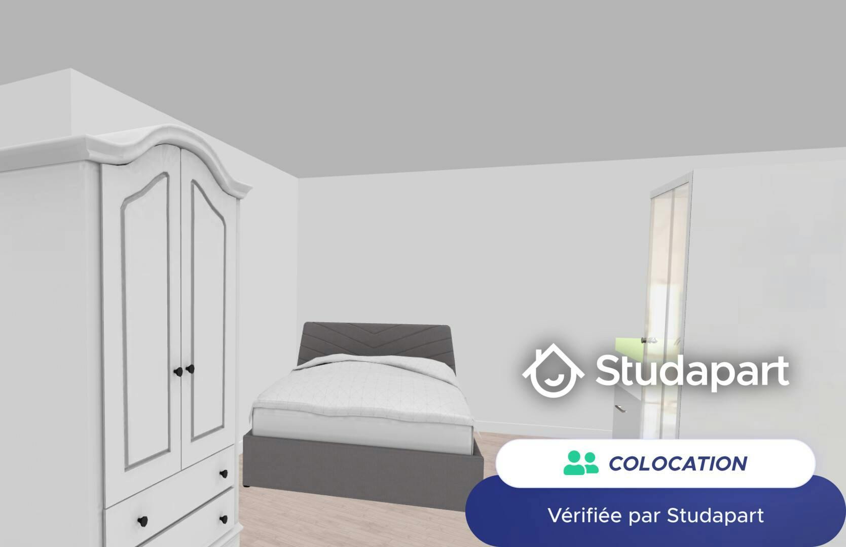 WG-Zimmer zu mieten für 550 € pro Monat in Grasse, Rue de l'Oratoire