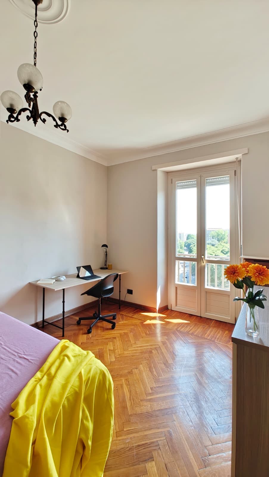 Chambre simple Turin, 1 chambre, 16m² — photo 4
