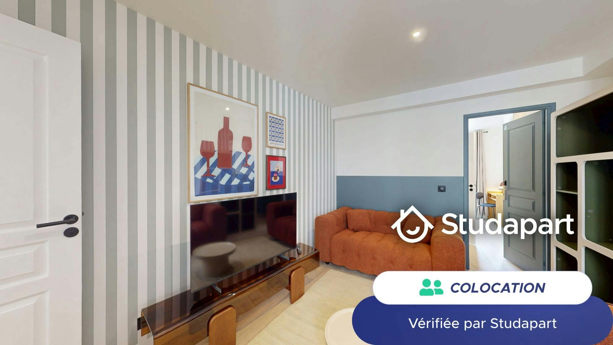 Private room for rent on Passage Gauthier, Paris - Vue 5