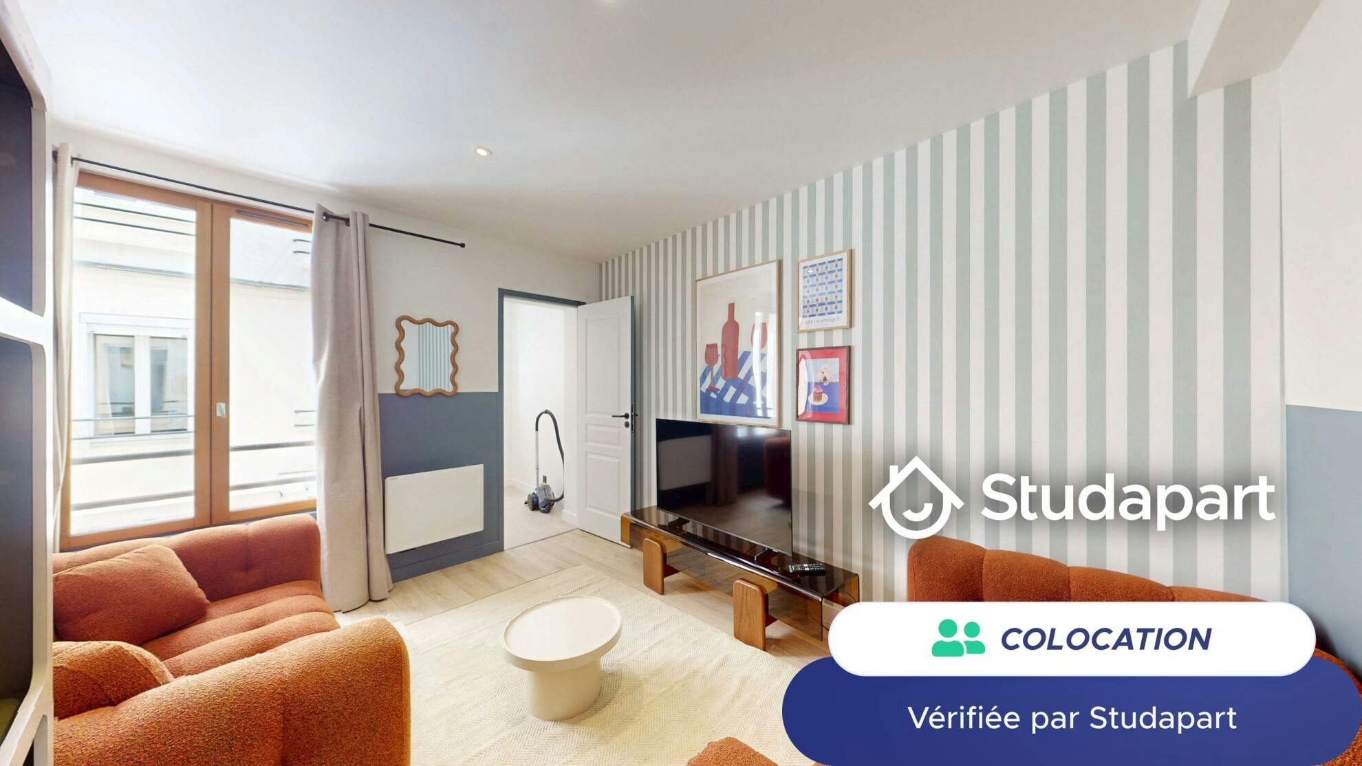 Private room for rent on Passage Gauthier, Paris - Vue 3