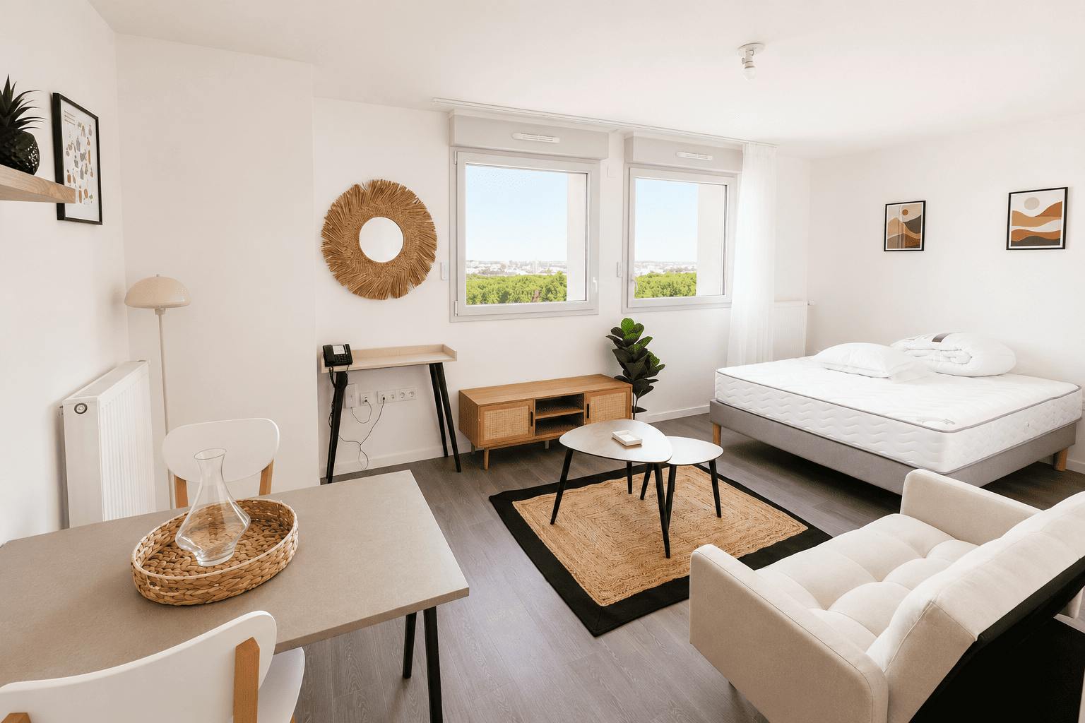单间公寓 正在以 €1,100 的月租出租，其位于 Athis-Mons, Rue Caron
