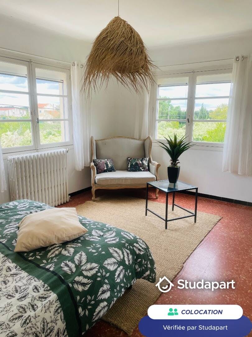 Quarto privado para alugar por € 430 por mês em Arles, Route d'Avignon