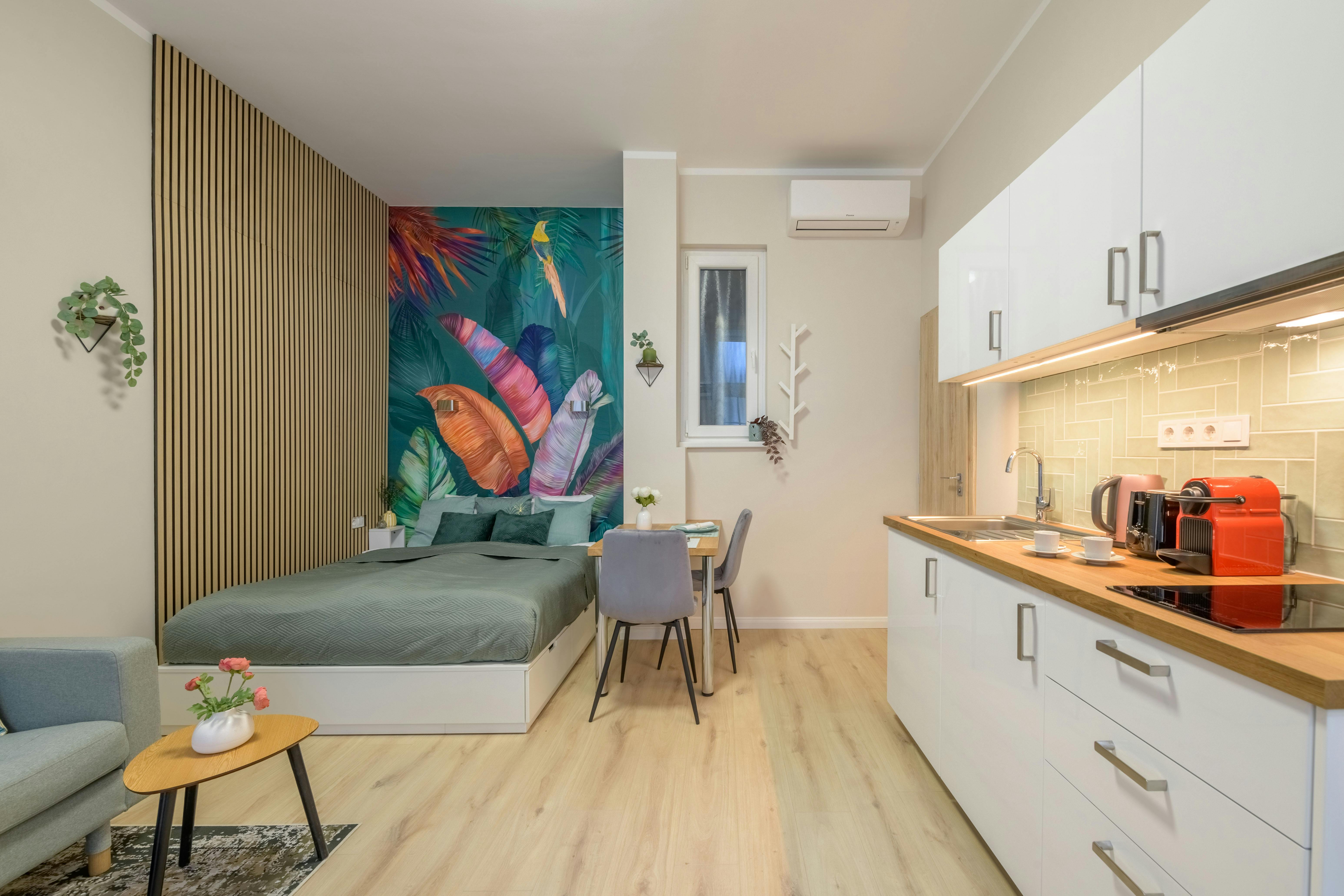 Студия сдается в аренду за 343 571 HUF в месяц в Budapest, Batthyány utca