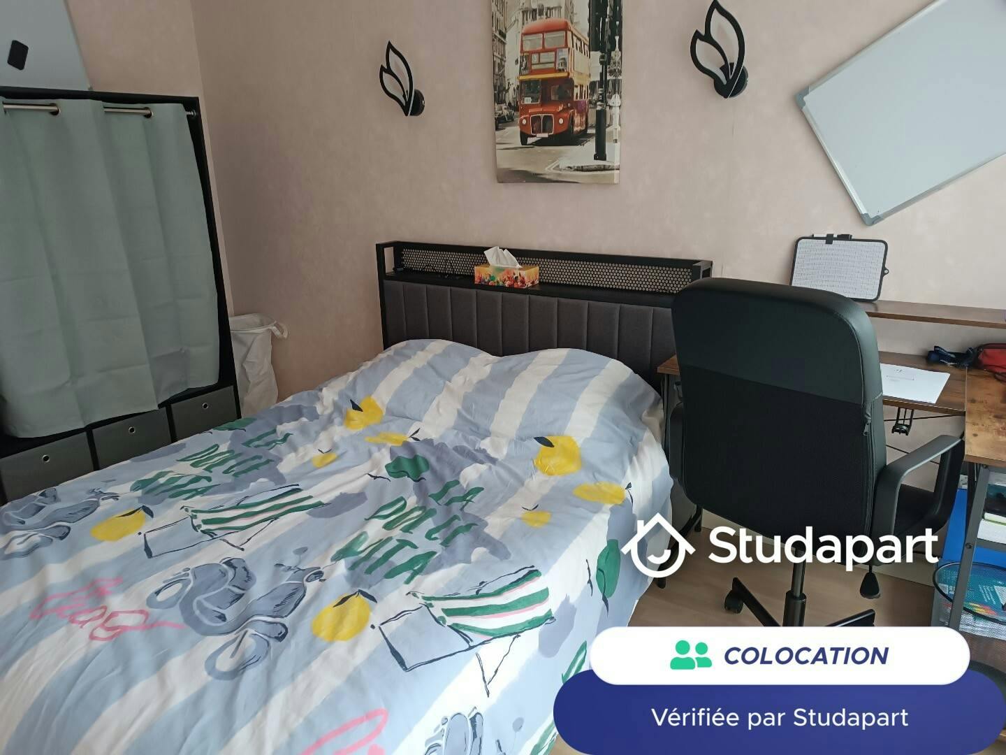 Habitación privada en alquiler por 400 € al mes en Tours, Mail Francis de Miomandre