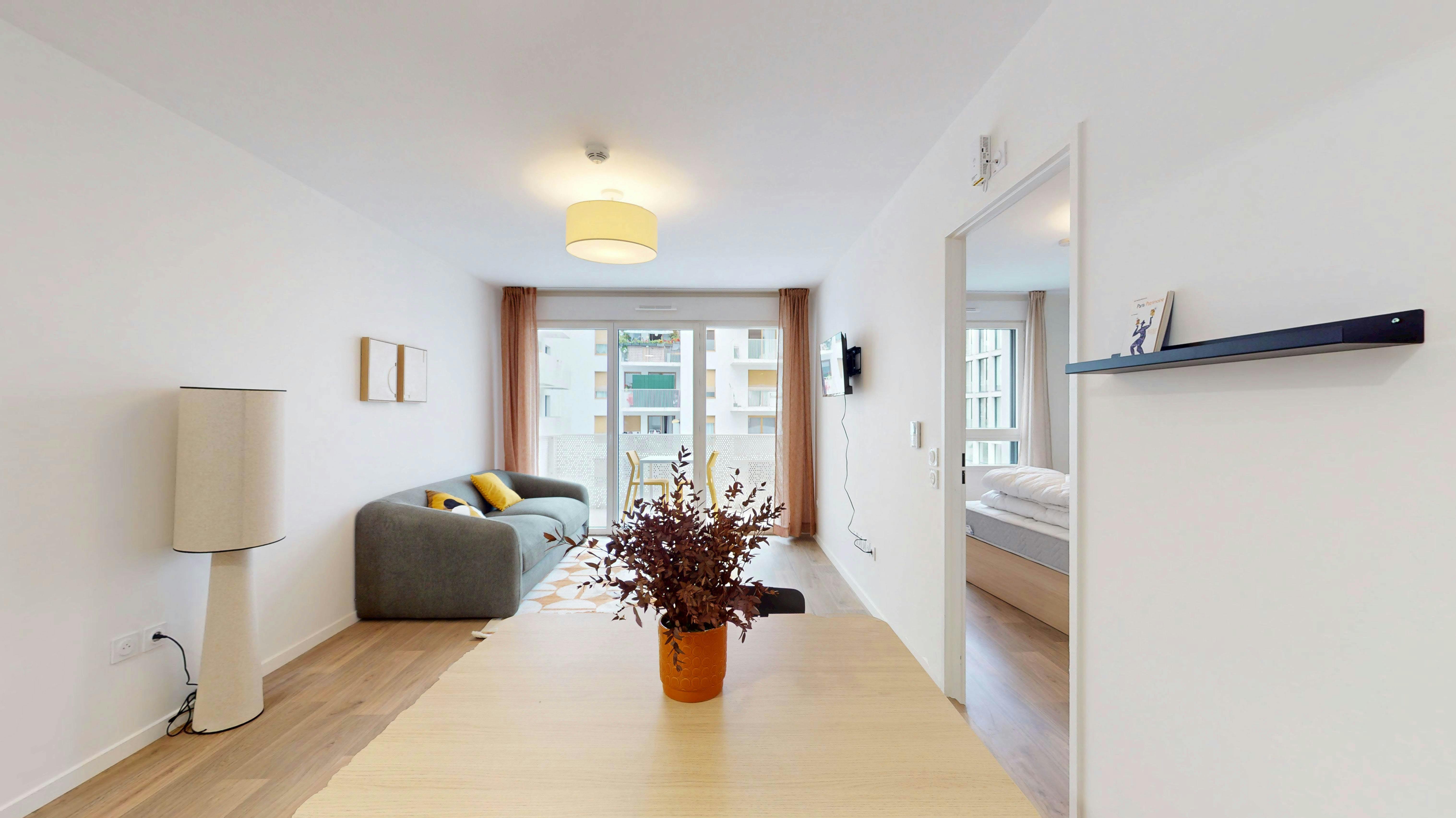 1-Bedroom Apartment in Rue Pierre Curie, Asnières-sur-Seine (1728107) room image 2