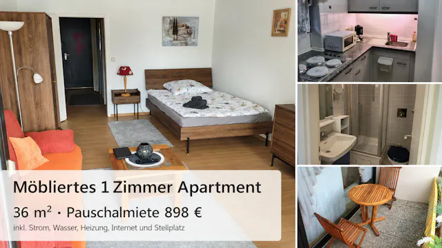 1-Bedroom House in Bemeroder Anger, Hannover (1728182) room image 1