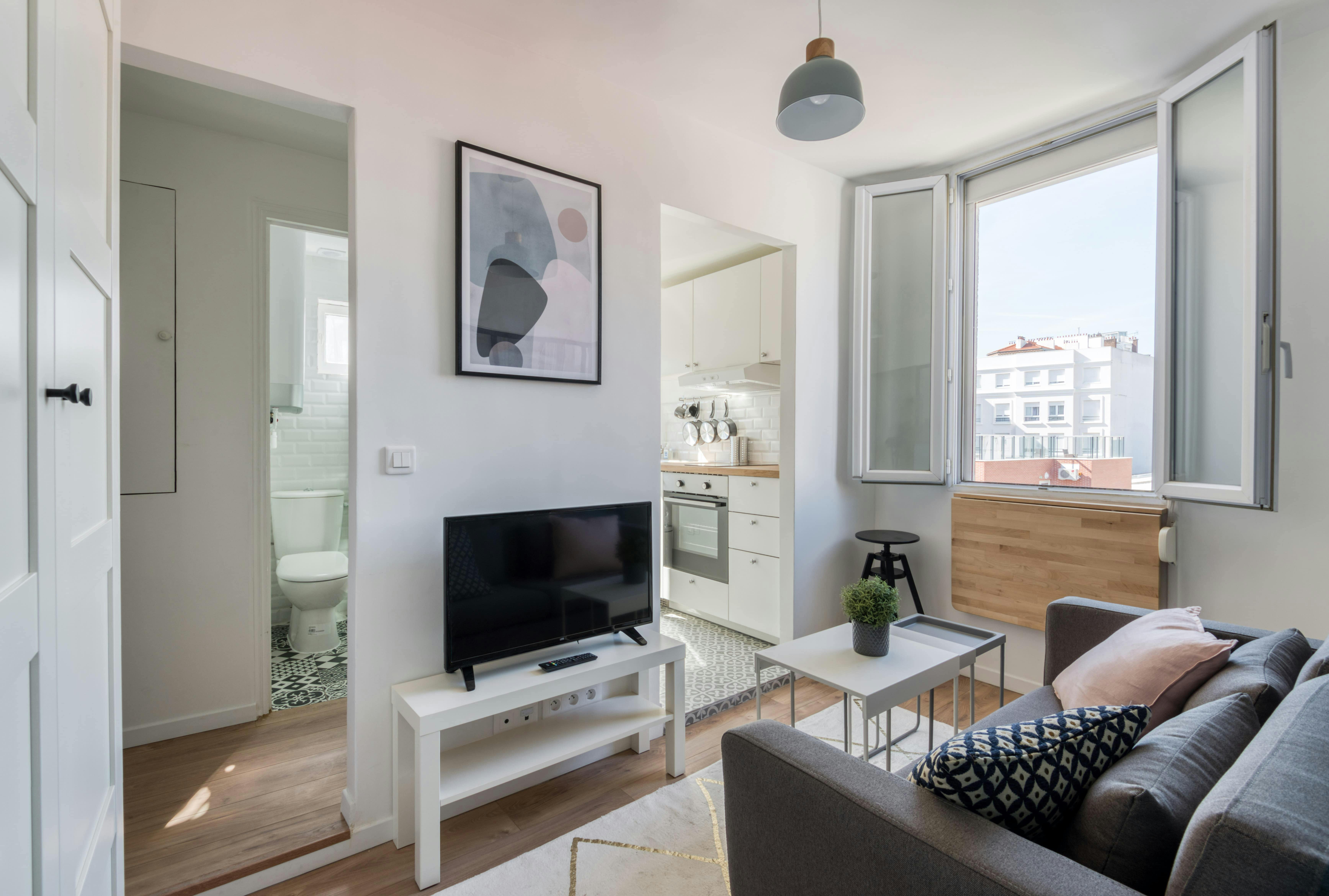 1-Bedroom Apartment in Rue Manoury, Bois-Colombes (1728608) ROOM 1