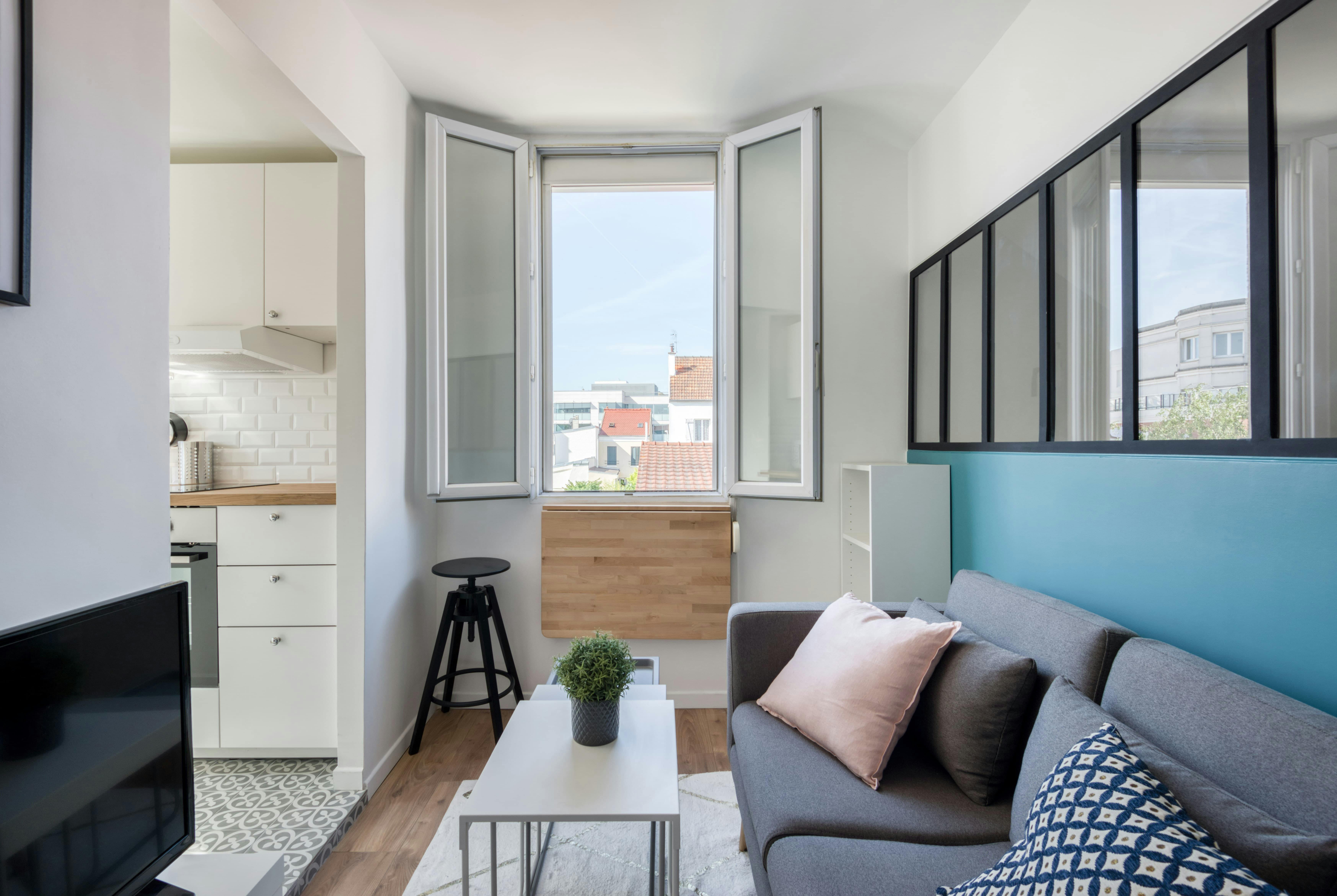 1-Bedroom Apartment in Rue Manoury, Bois-Colombes (1728608) ROOM
