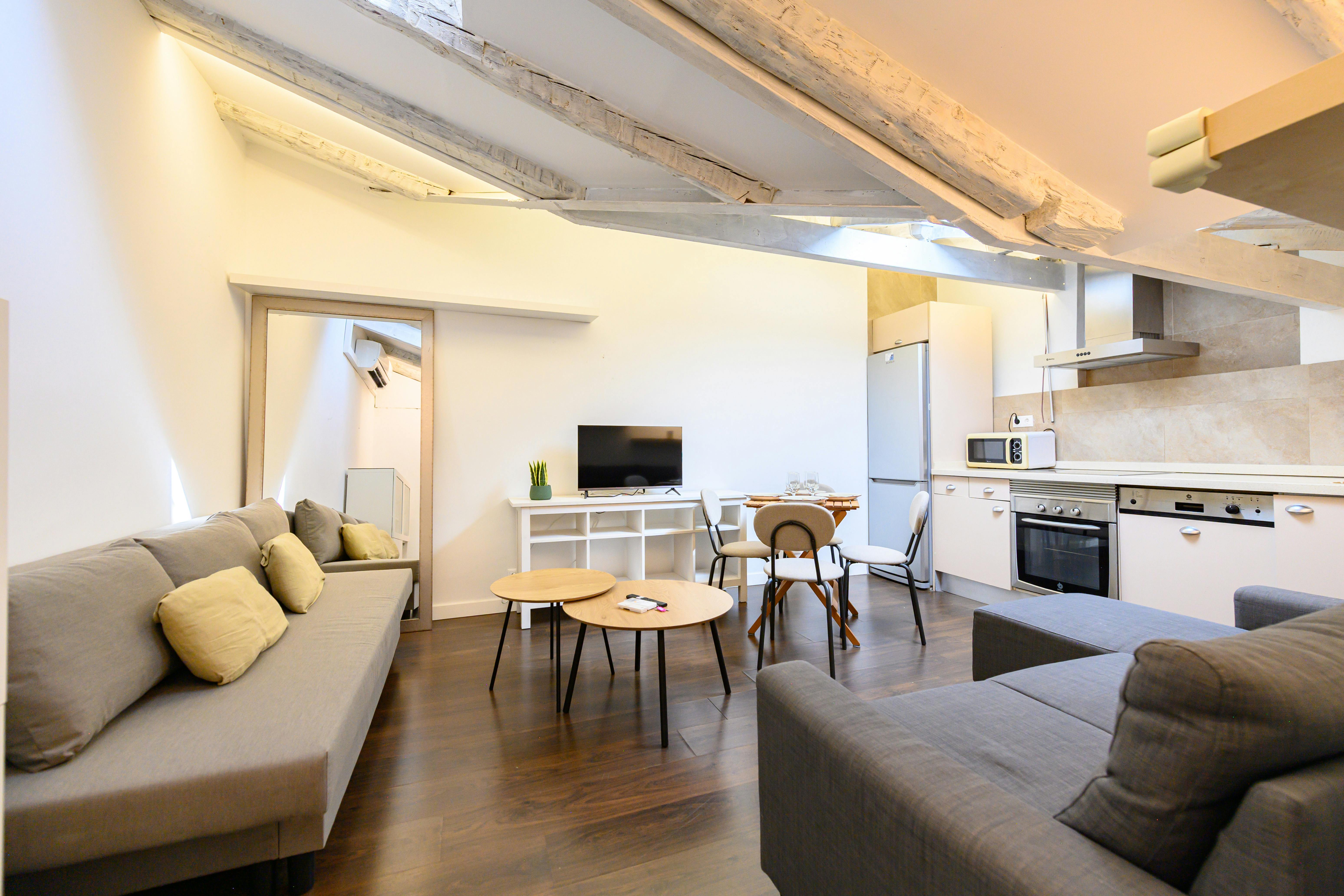 1-Bedroom Apartment in Calle de Ferraz, Madrid (1729116) ROOM