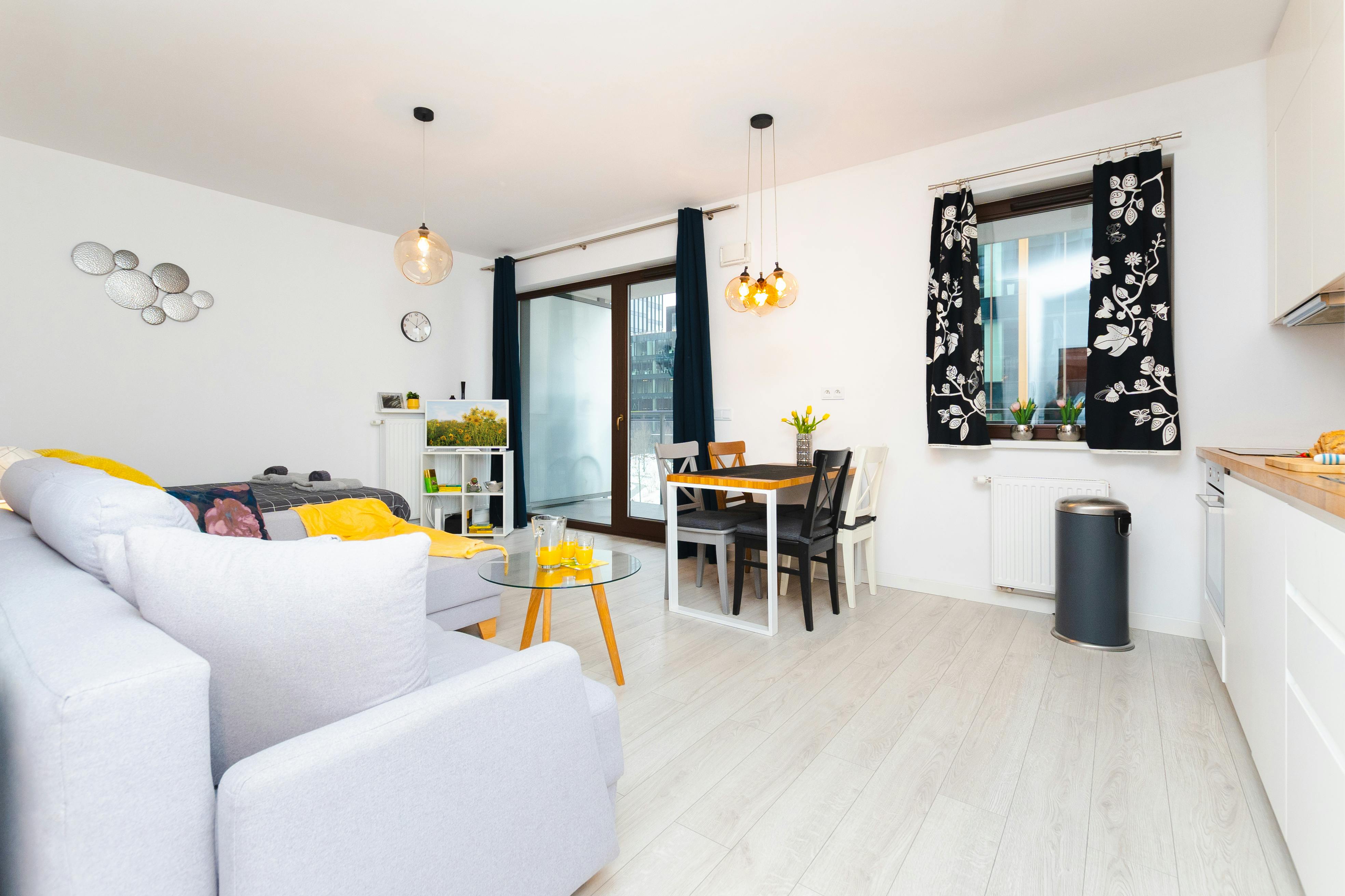Studio for rent for PLN 5,000 per month in Warsaw, Burakowska