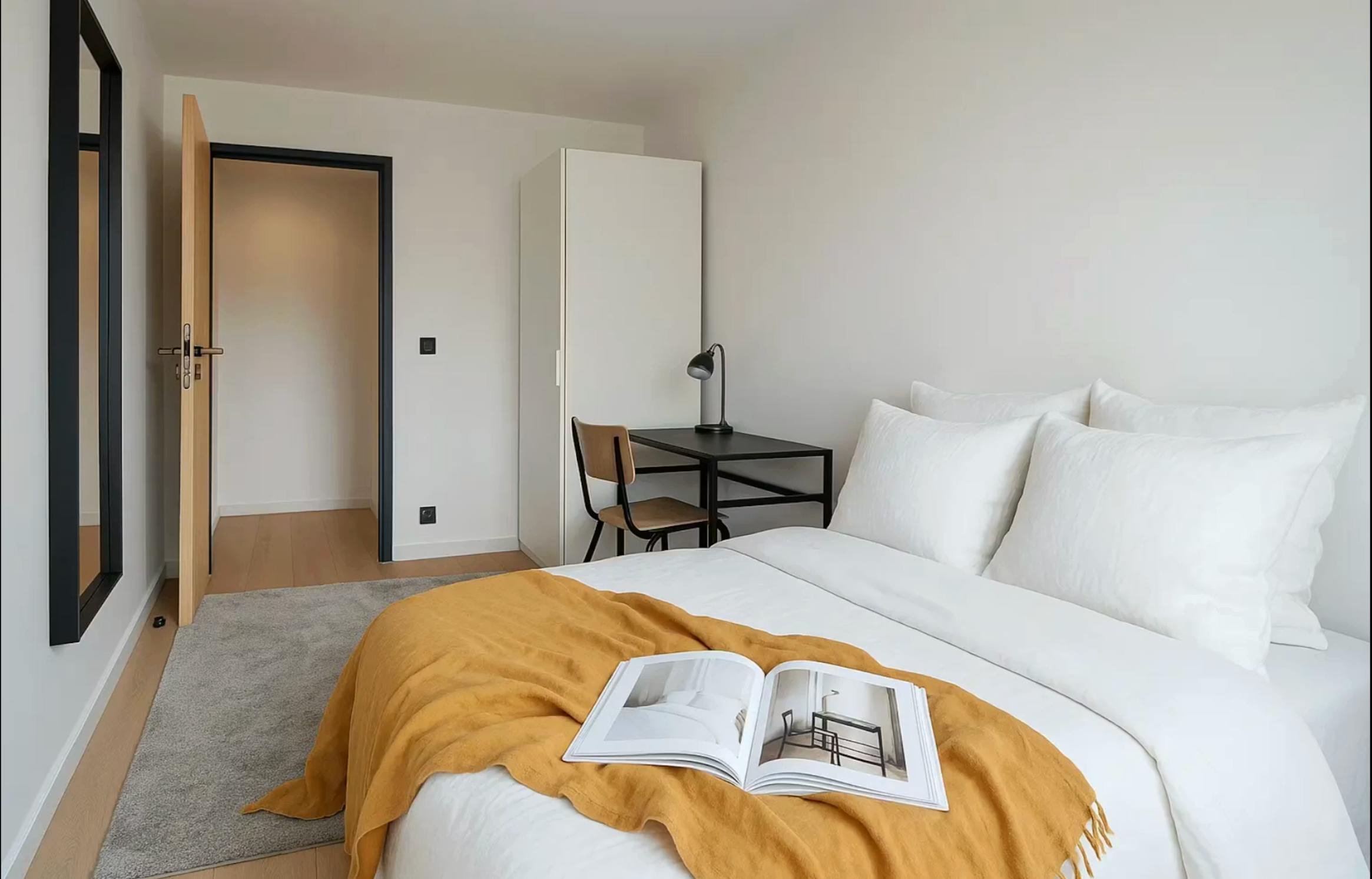 Cameră privată de închiriat pentru 900 EUR pe lună în Clichy, Rue Fernand Pelloutier