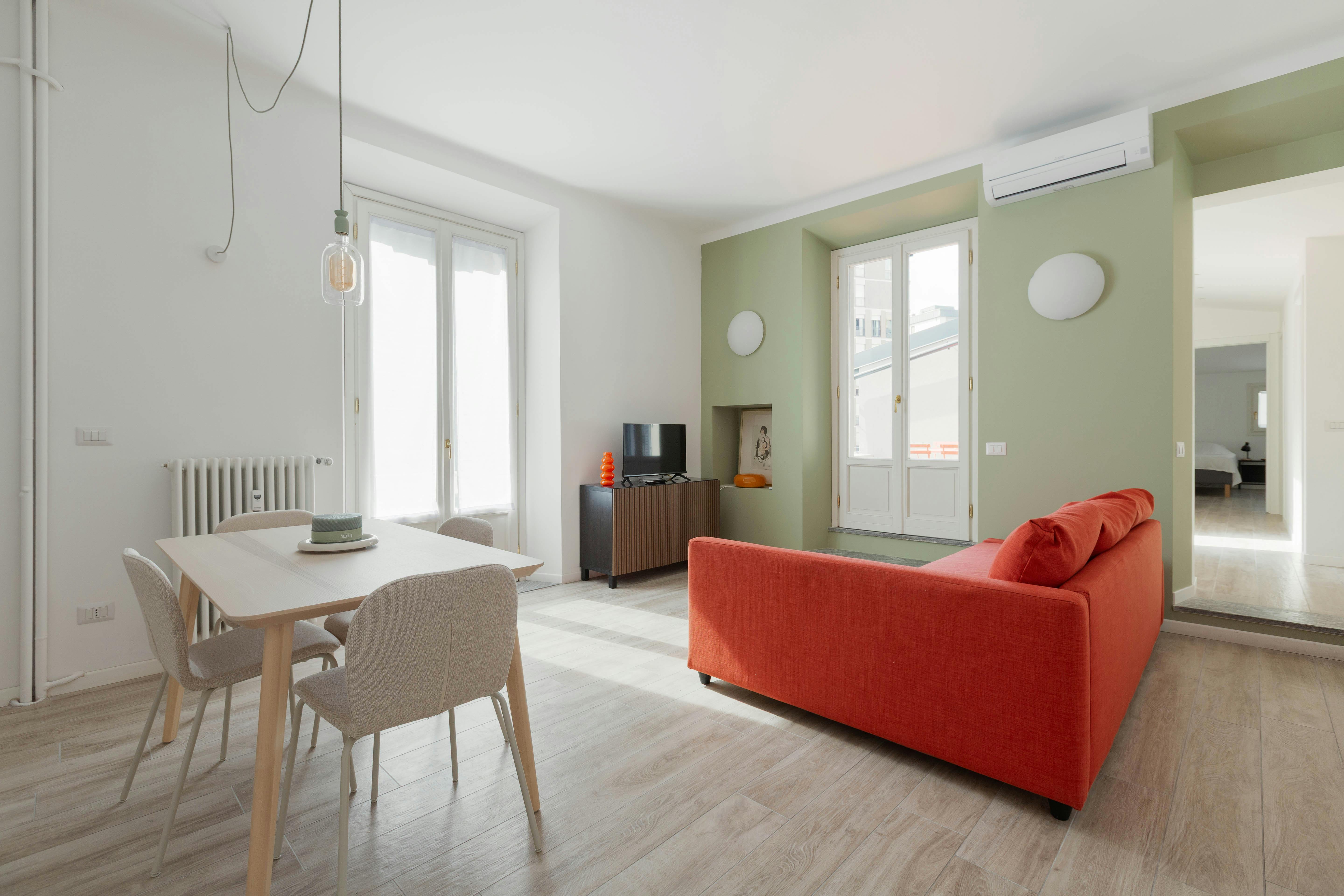 2-Bedroom Apartment in Via Luca della Robbia, Milan (1729518) ROOM 1