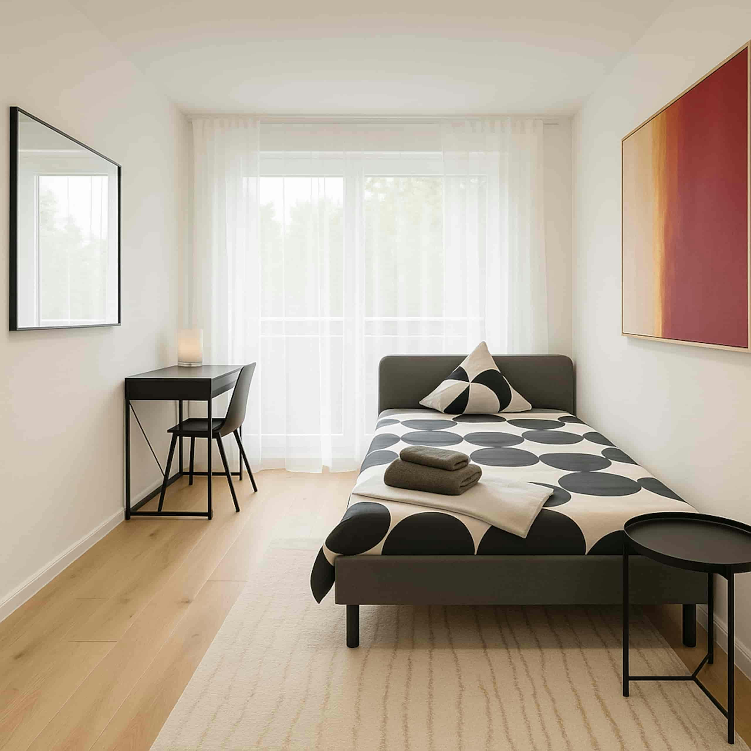 Appartement à louer pour 4 090 €/mois à Garching bei München, Römerhofweg