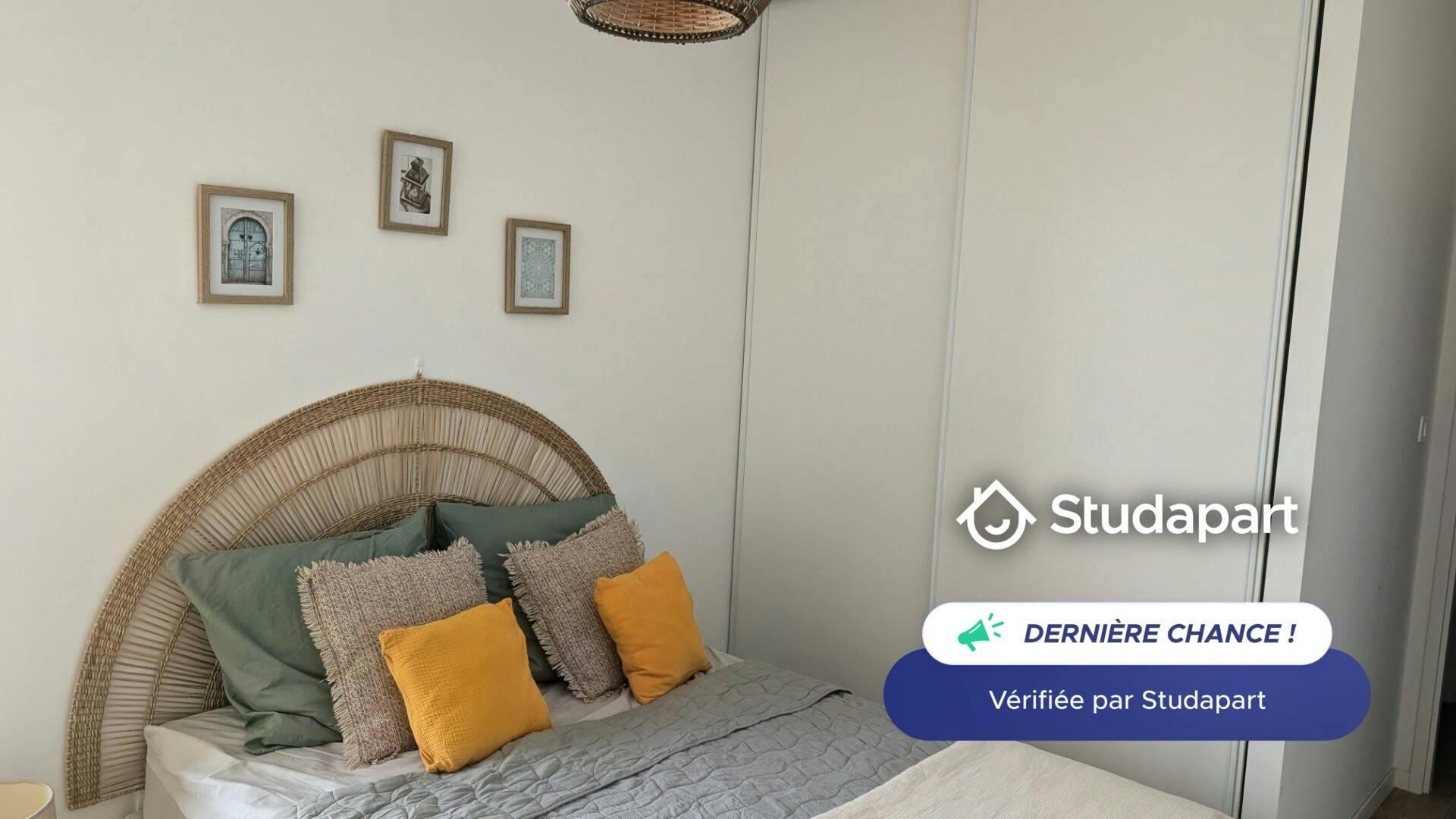 Private room for rent on Chemin de l'Herbergement, Nantes - Vue 3