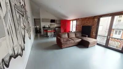Privé kamer te huur voor € 340 per maand in Saint-Étienne, Rue Gambetta