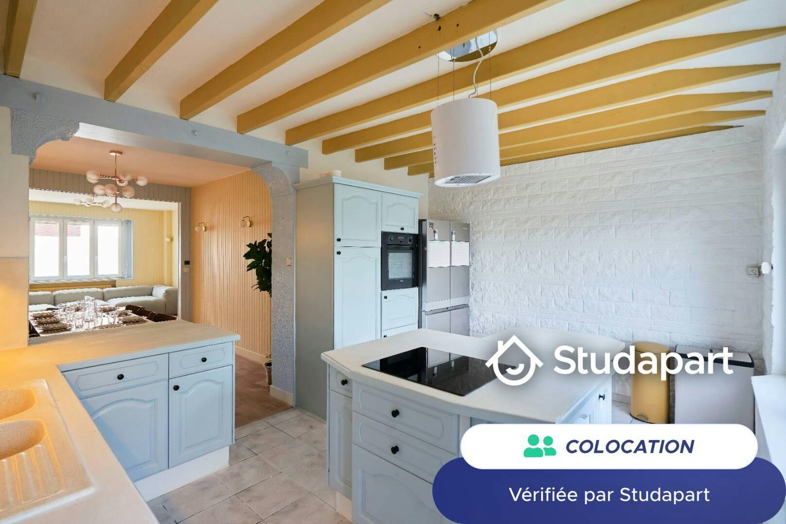 Private room for rent on Rue de Saint-Amand, Lille - Vue 4