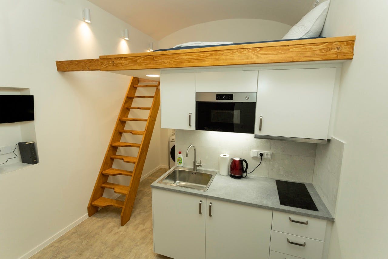 Studio zu mieten für 27.709 CZK pro Monat in Karlín, Podplukovníka Sochora