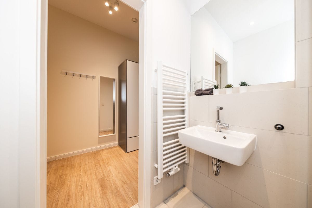 Studio for rent for €800 per month in Berlin, Grünberger Straße