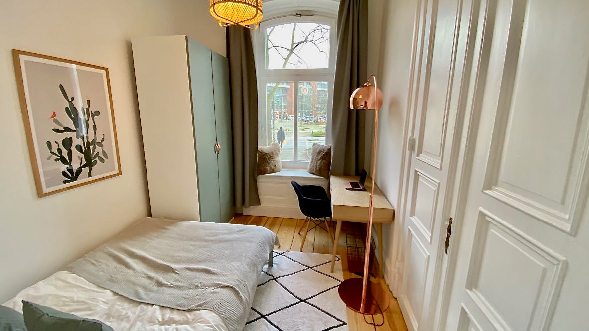 Privé kamer te huur voor € 995 per maand in Hamburg, Detlev-Bremer-Straße