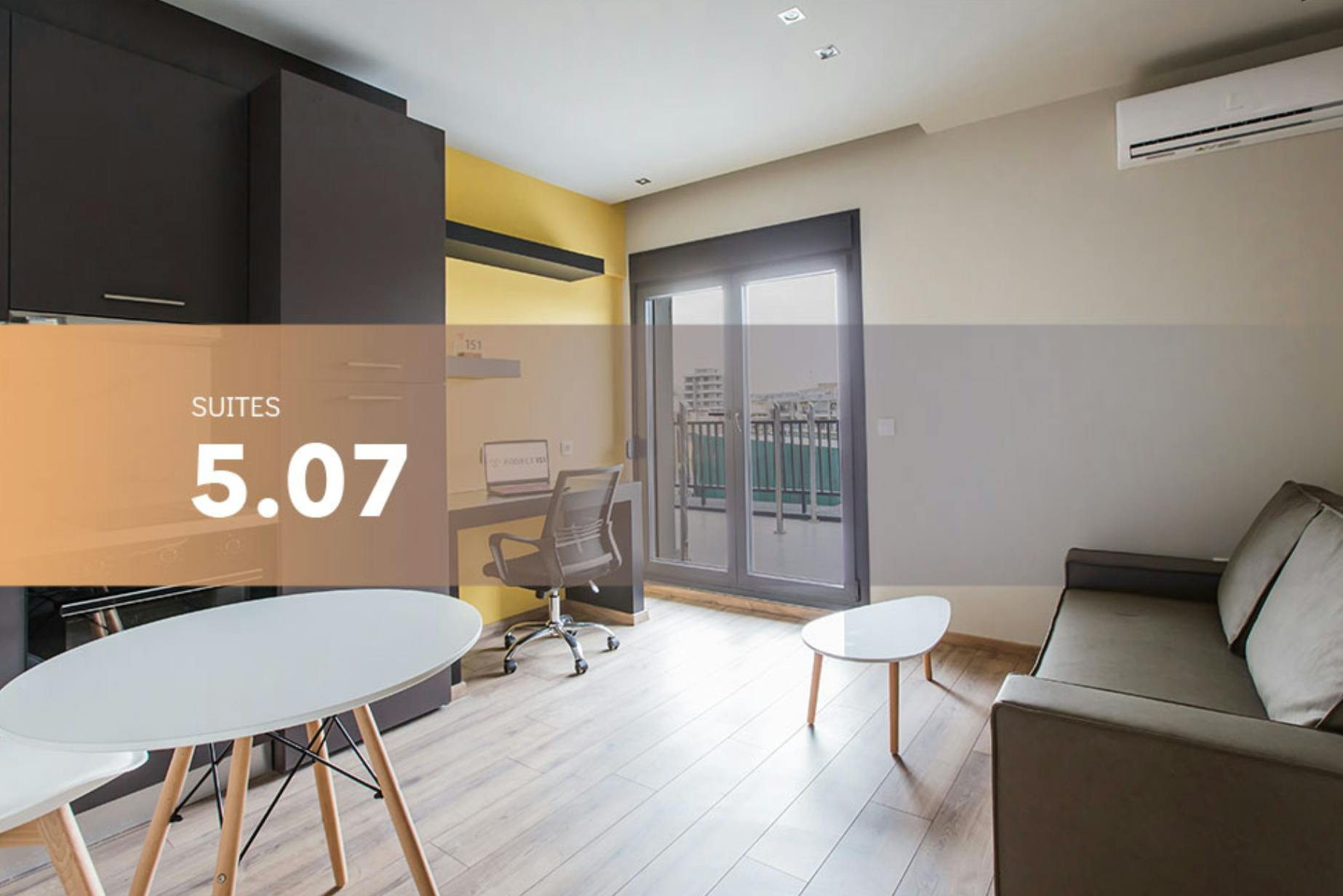 Студия сдается в аренду за 895 € в месяц в Thessaloníki, Alexandrou Papanastasiou