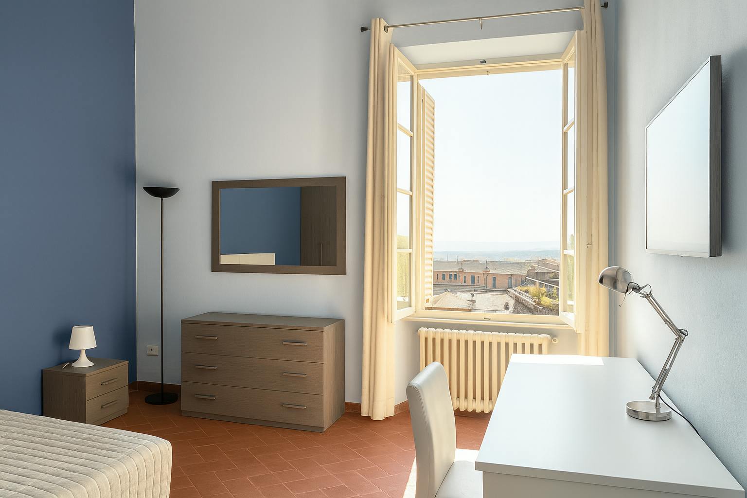 Отдельная комната сдается в аренду за 520 € в месяц в Siena, Via del Capitano