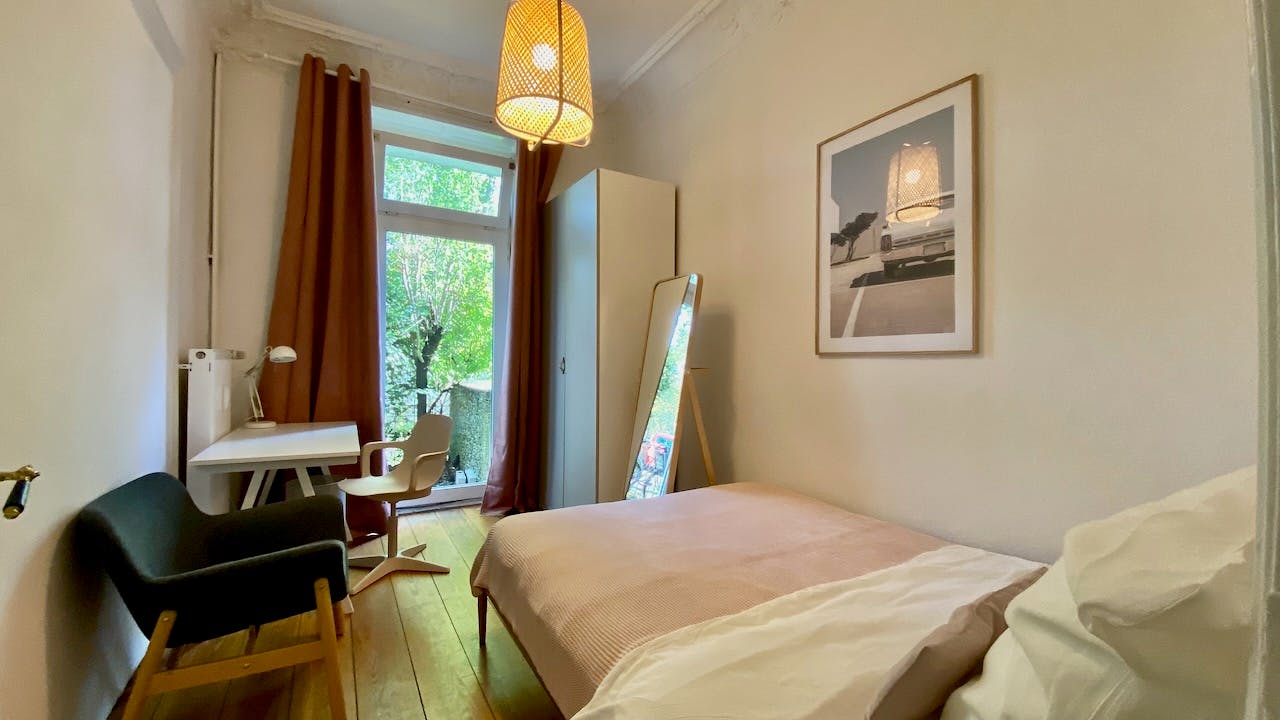 Chambre privée à louer pour 995 €/mois à Hamburg, Bei der Apostelkirche