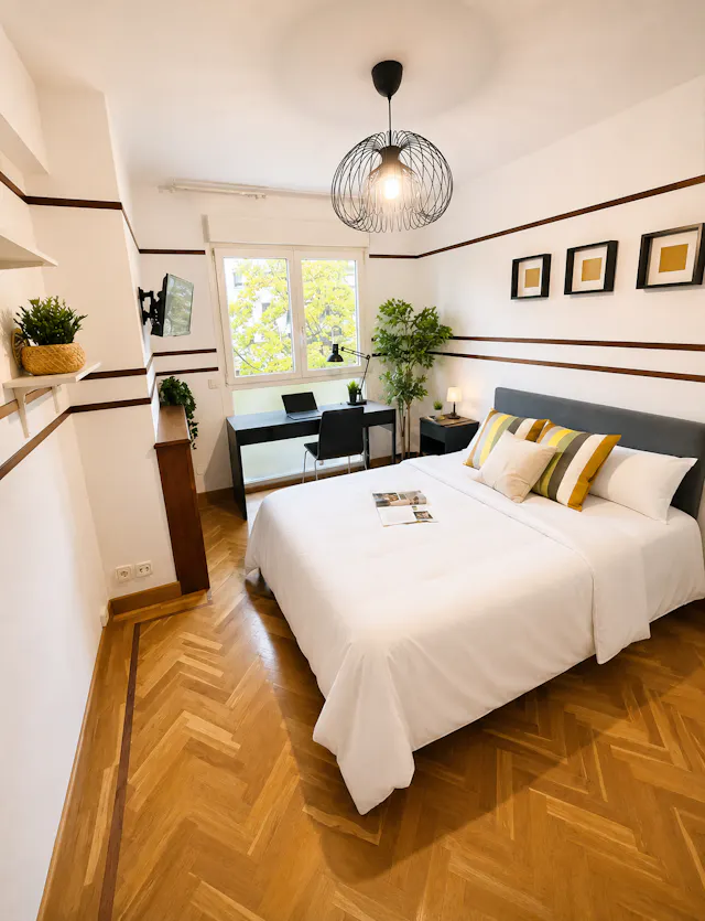 Private room in Calle Fuente del Hierro, Pamplona (1731365) room image 1