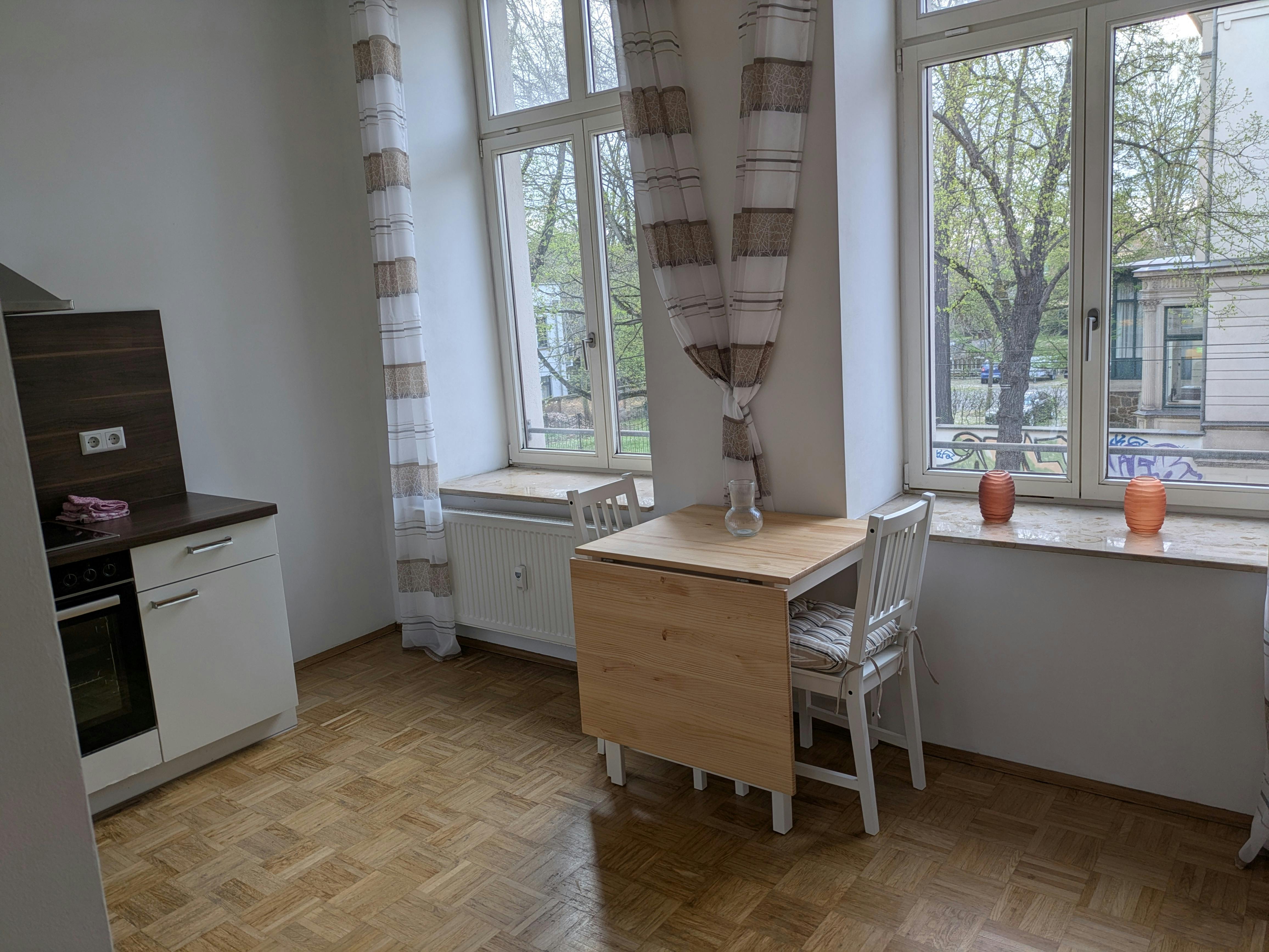 Appartement te huur voor € 1.290 per maand in Leipzig, Käthe-Kollwitz-Straße