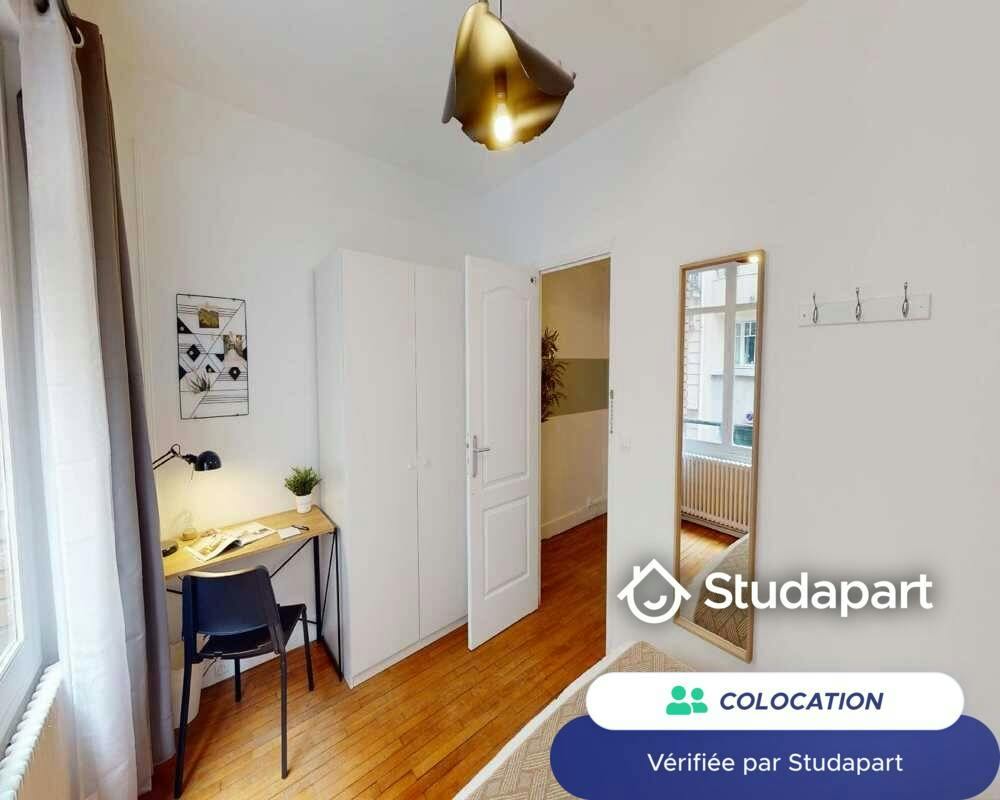Private room for rent on Rue Louis Codet, Paris - Vue 3
