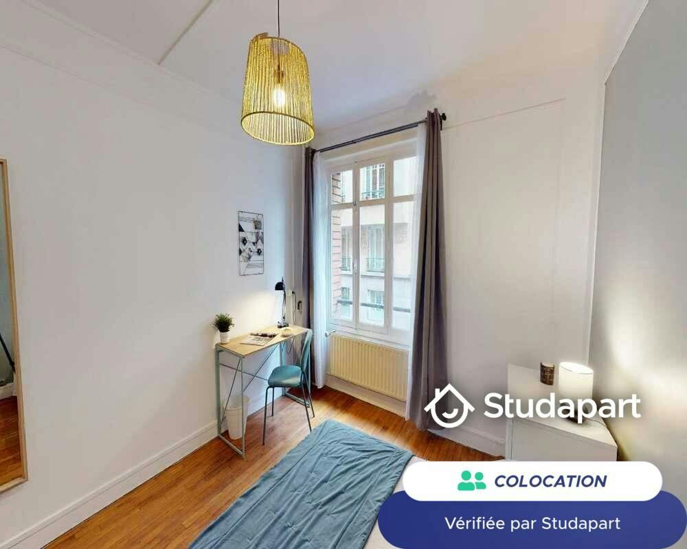 Private room for rent on Rue Louis Codet, Paris - Vue 4