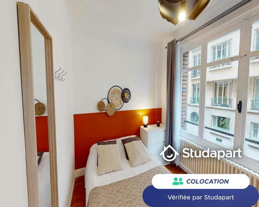 Private room for rent on Rue Louis Codet, Paris - Vue 4