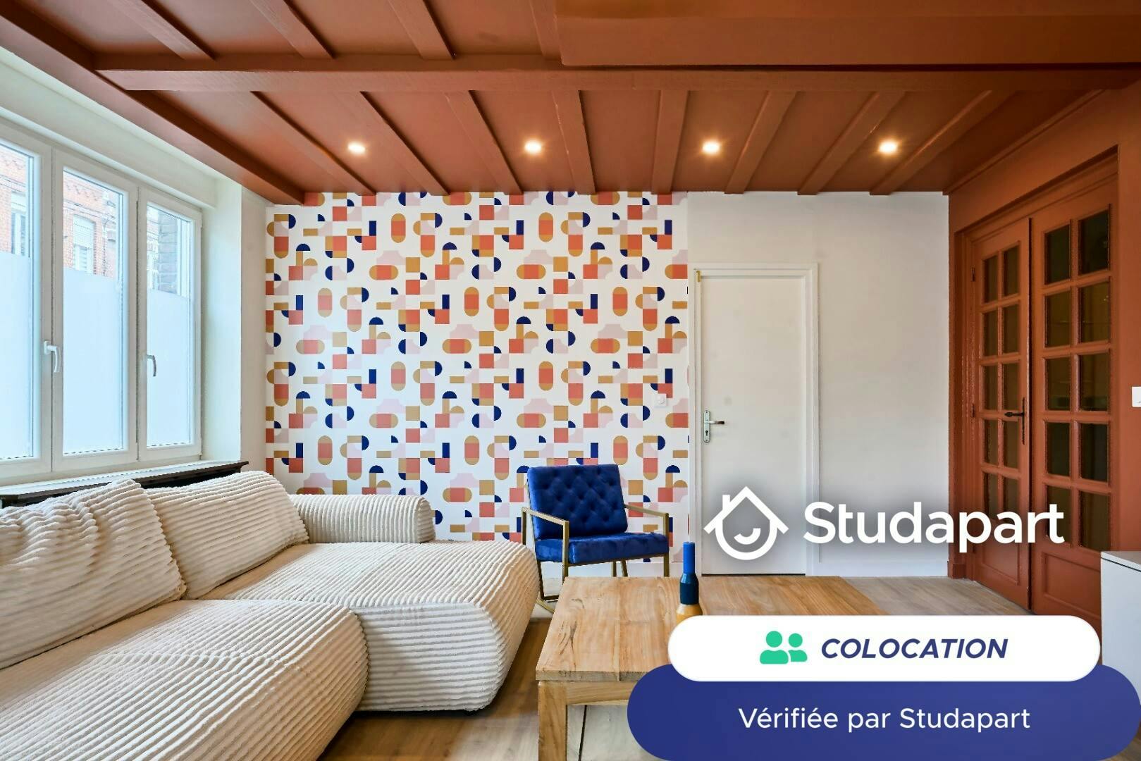 Private room for rent on Rue Pierre Baumann, Lille - Vue 3