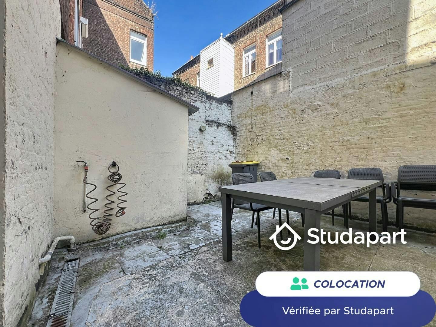 Private room for rent on Rue Bernos, Lille - Vue 5