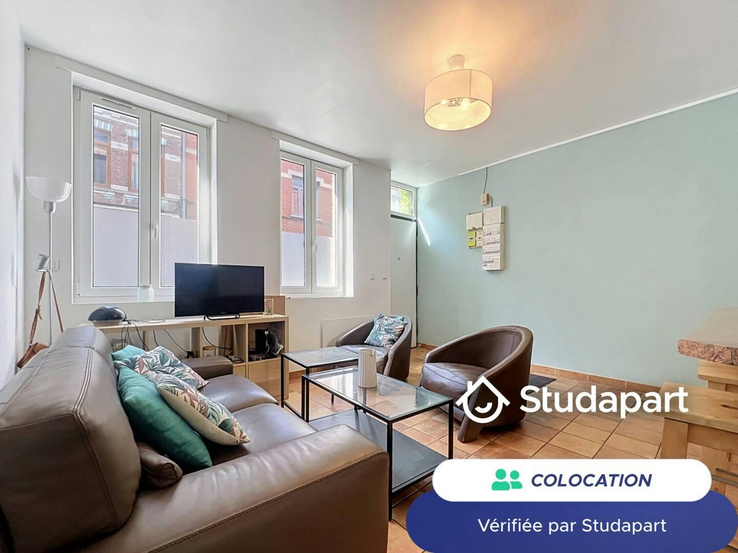 Private room for rent on Rue Bernos, Lille - Vue 4