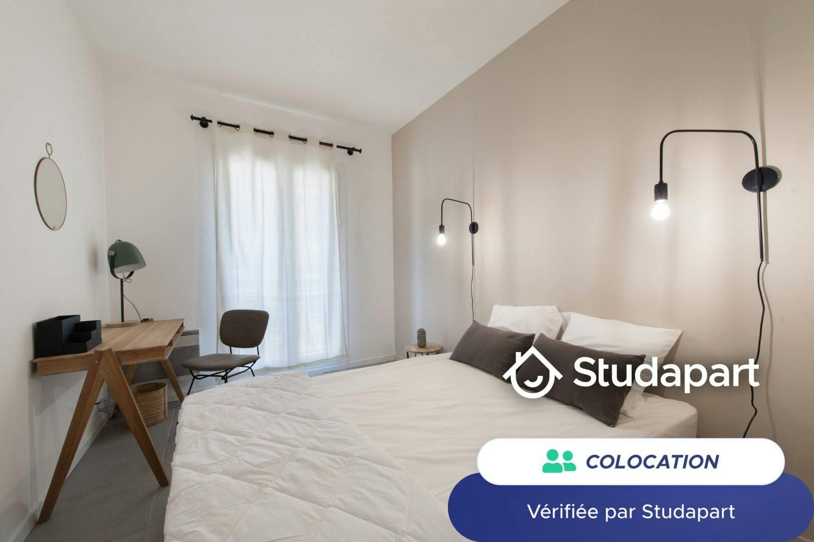 Private room for rent on Rue d'Amiens, Marseille - Vue 4