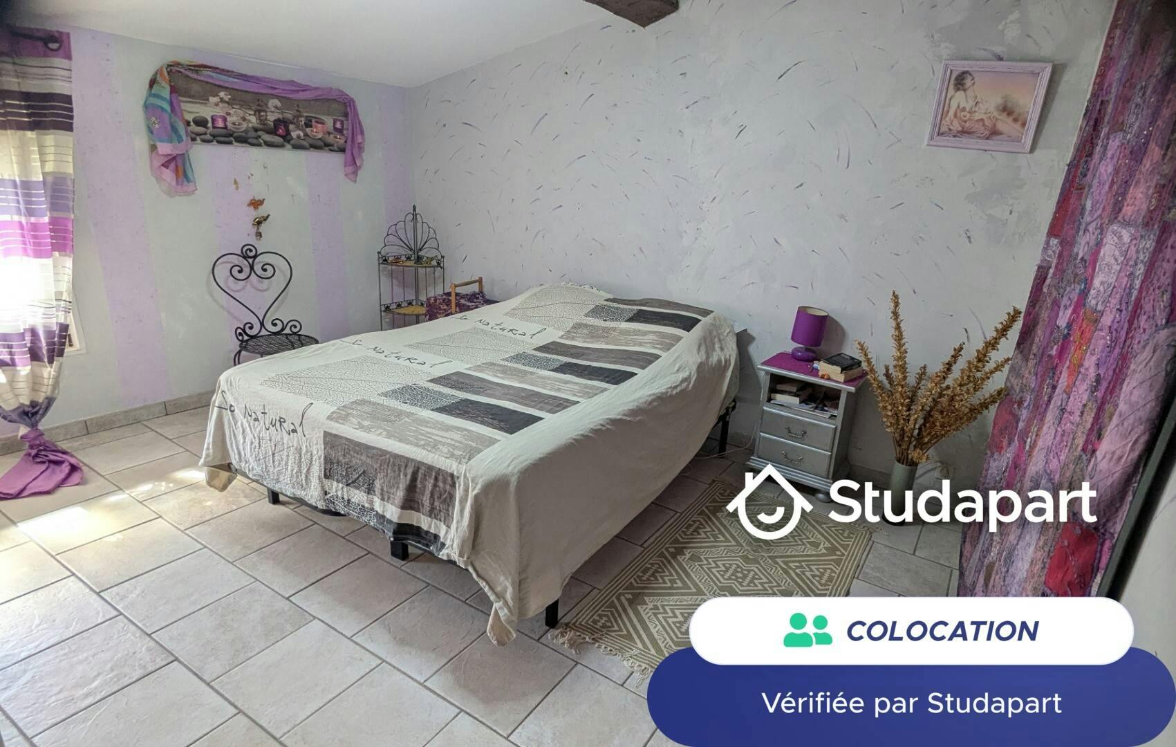 私人房间 正在以 €420 的月租出租，其位于 Solliès-Pont, Avenue de Beaulieu