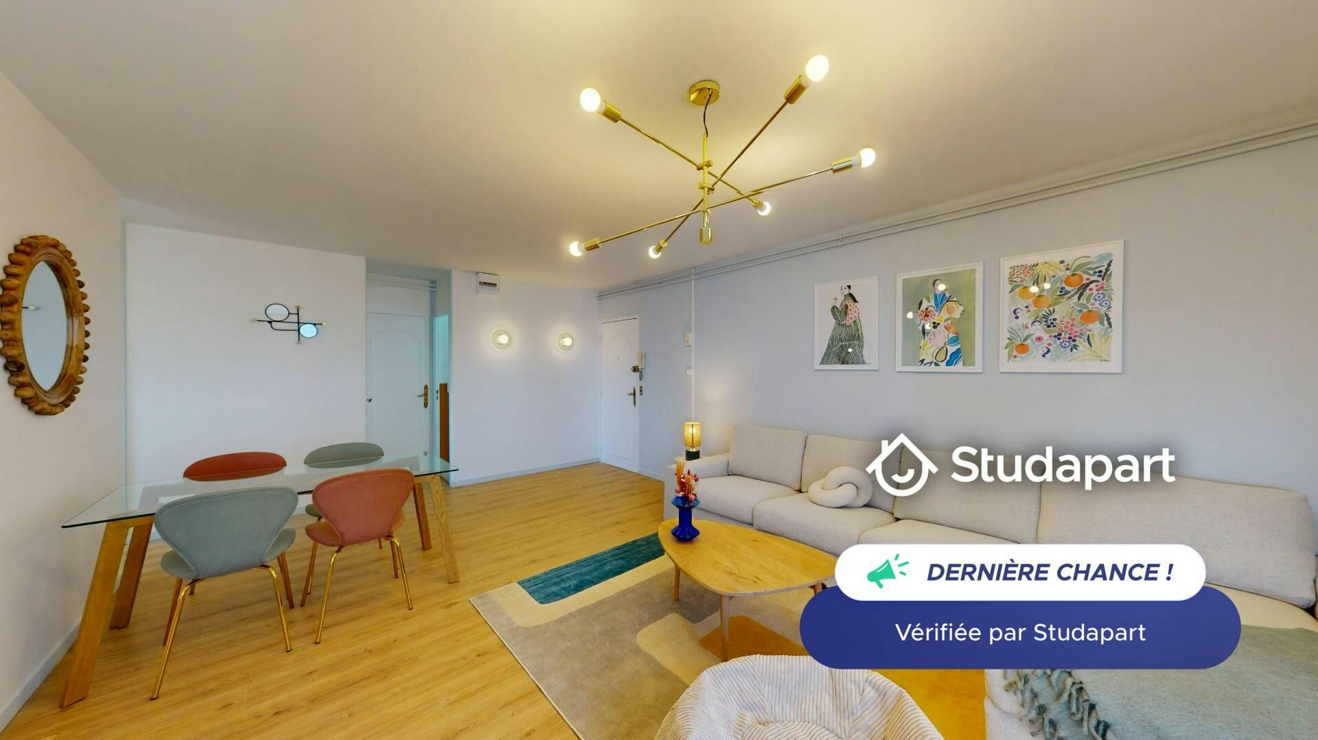 Appartement te huur voor € 1.209 per maand in Reims, Rue Marcel Chatton