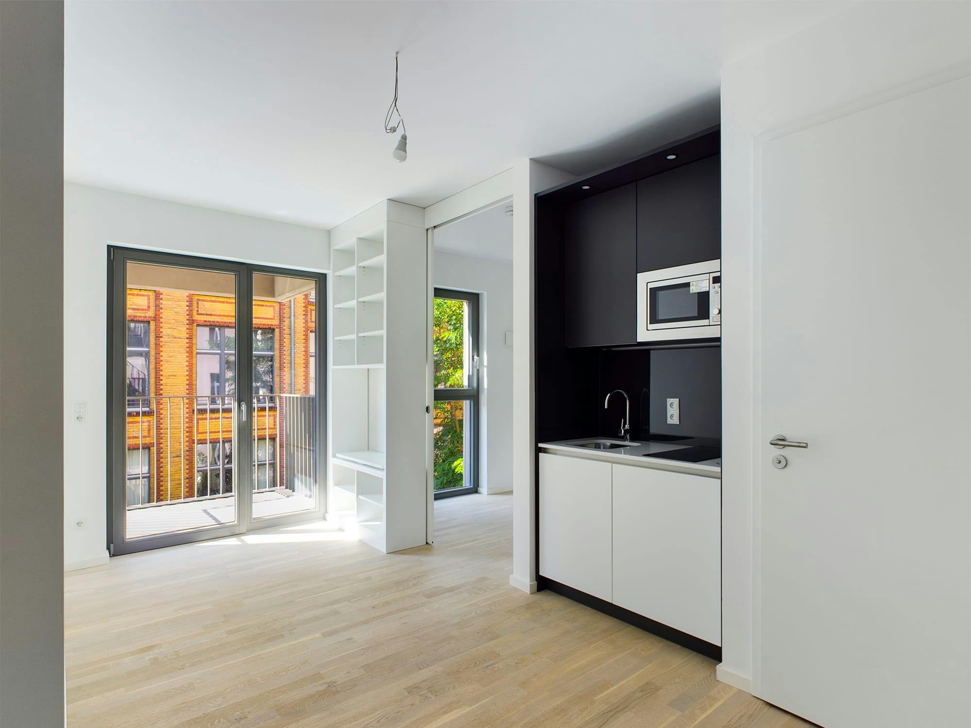 Studio para alugar por € 1.150 por mês em Berlin, Kiefholzstraße