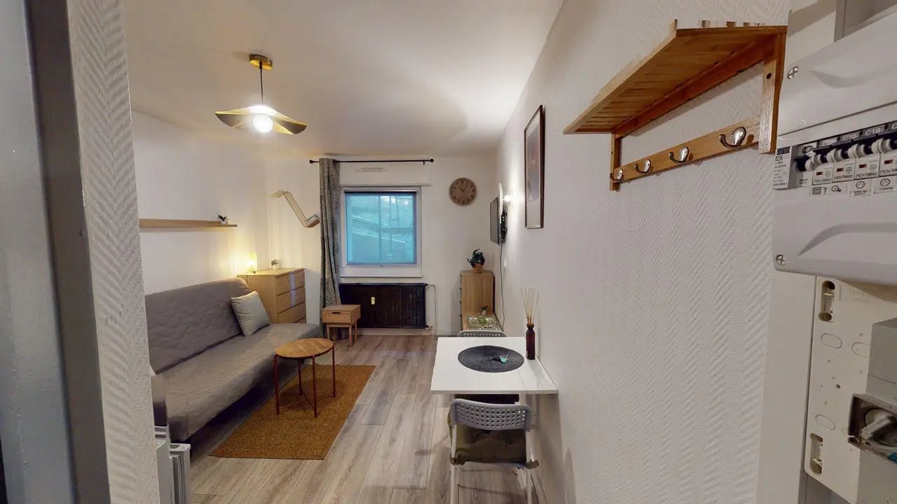 Garsonieră de închiriat pentru 465 EUR pe lună în Mulhouse, Rue du Réservoir