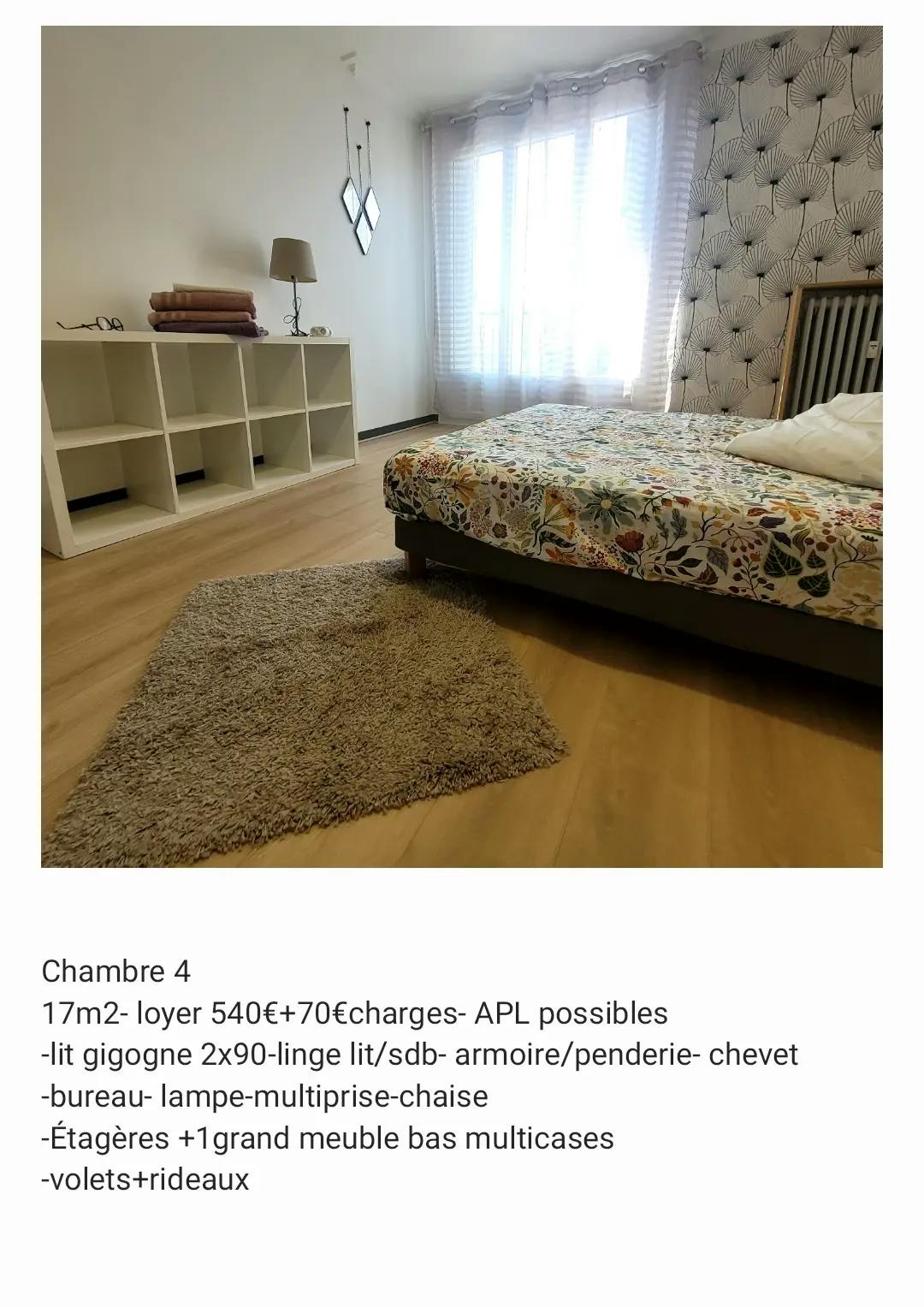 Private room in Rue Victor Rault, Rennes (1733113) room image 2