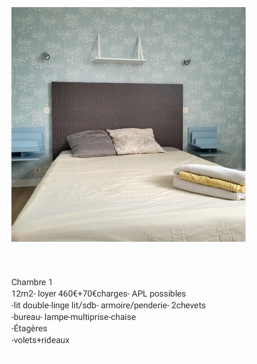 Private room in Rue Victor Rault, Rennes (1733115) room image 1