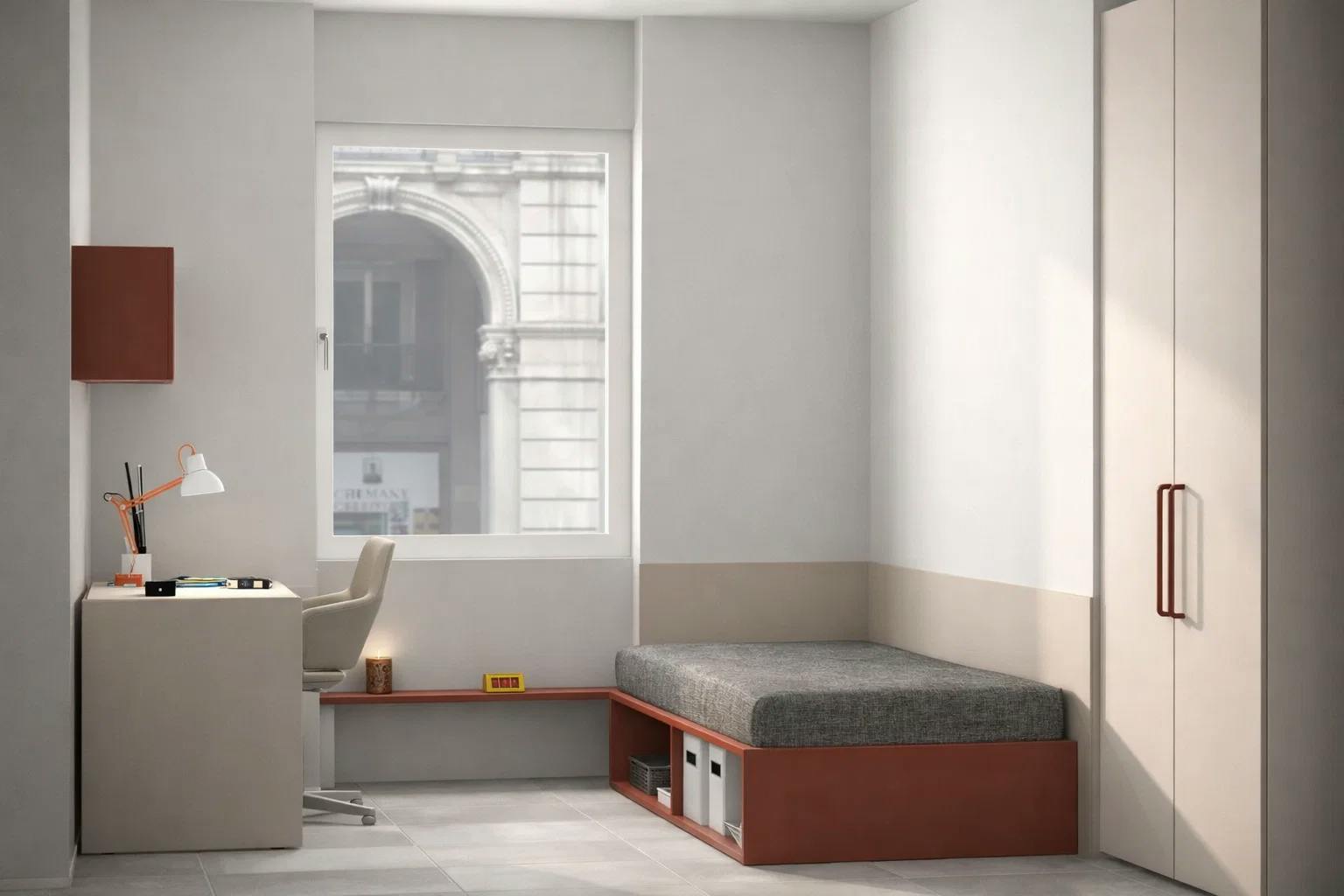 Privé kamer te huur voor € 740 per maand in Turin, Via Paolo Sacchi