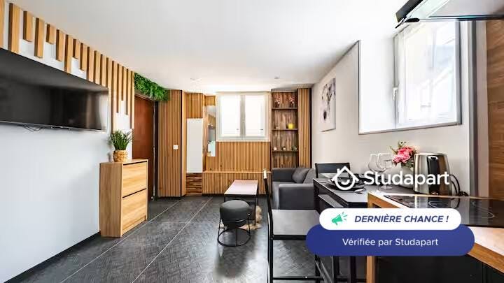 Apartament de închiriat pentru 800 EUR pe lună în Dijon, Rue General Fauconnet